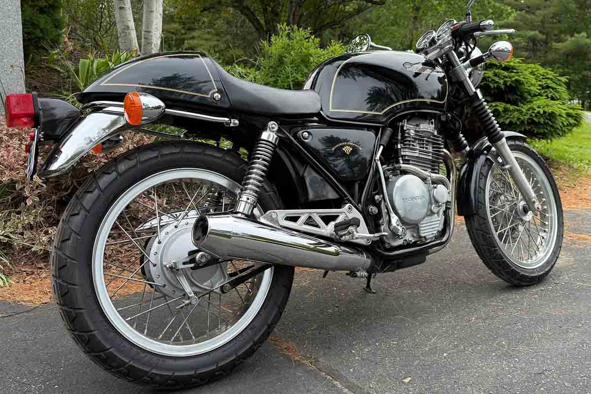 米国オンラインオークションに出品、落札された1989年式ホンダ「GB500 ツーリストトロフィー」