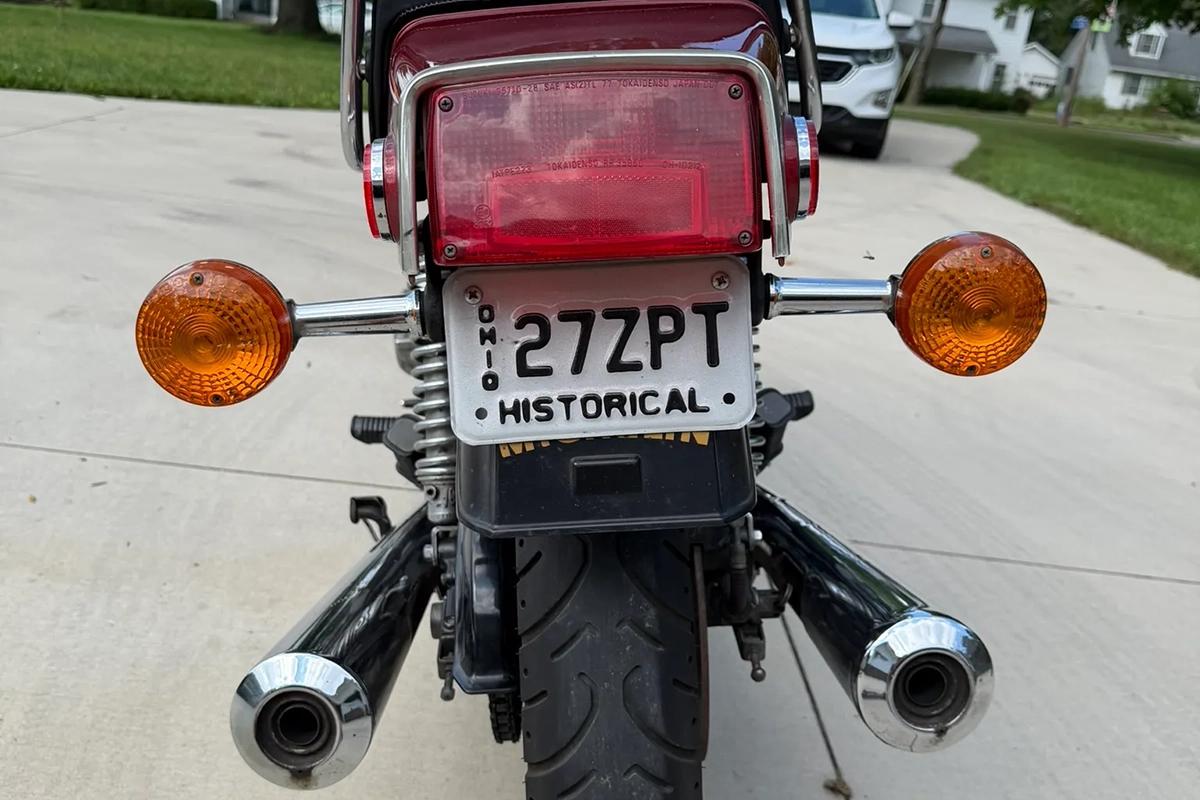 米国オンラインオークションに出品、落札された1979年式スズキ「GS-1000」