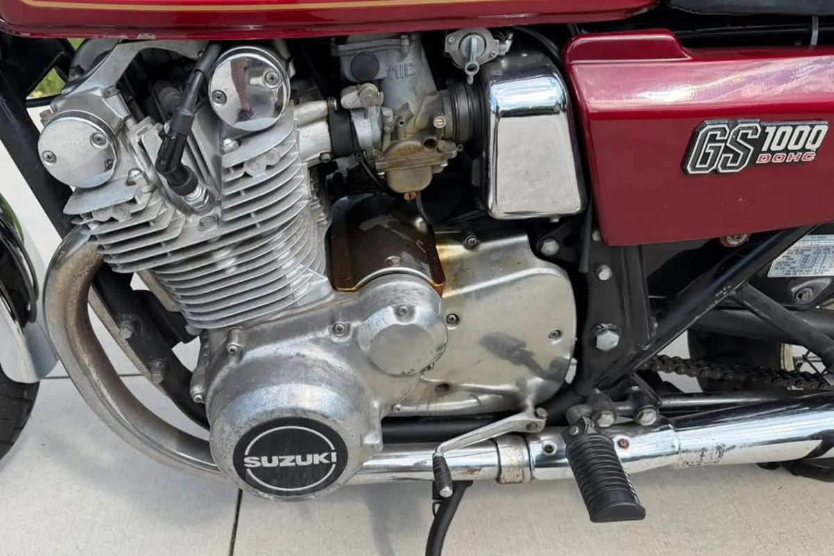 米国オンラインオークションに出品、落札された1979年式スズキ「GS-1000」