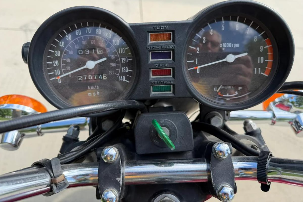 米国オンラインオークションに出品、落札された1979年式スズキ「GS-1000」