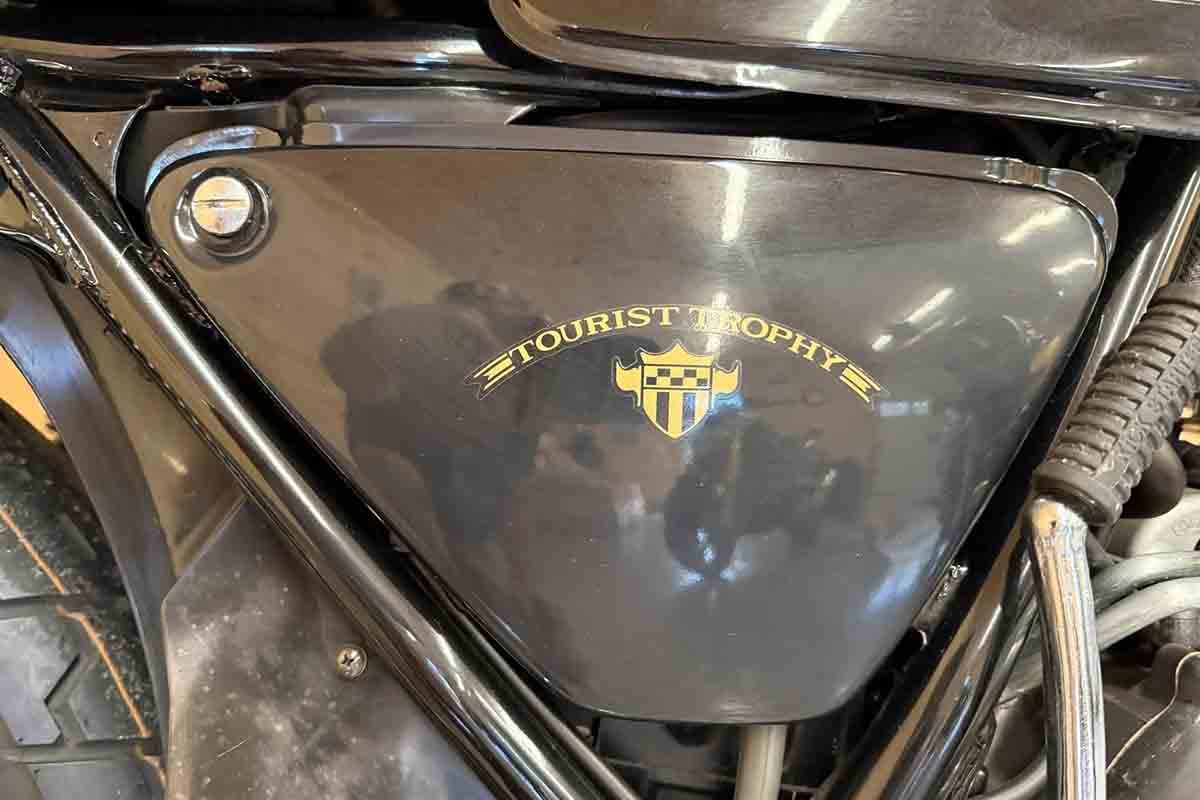 米国オンラインオークションに出品、落札された1989年式ホンダ「GB500 ツーリストトロフィー」