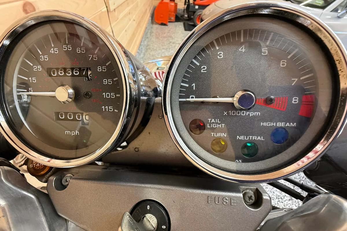米国オンラインオークションに出品、落札された1989年式ホンダ「GB500 ツーリストトロフィー」