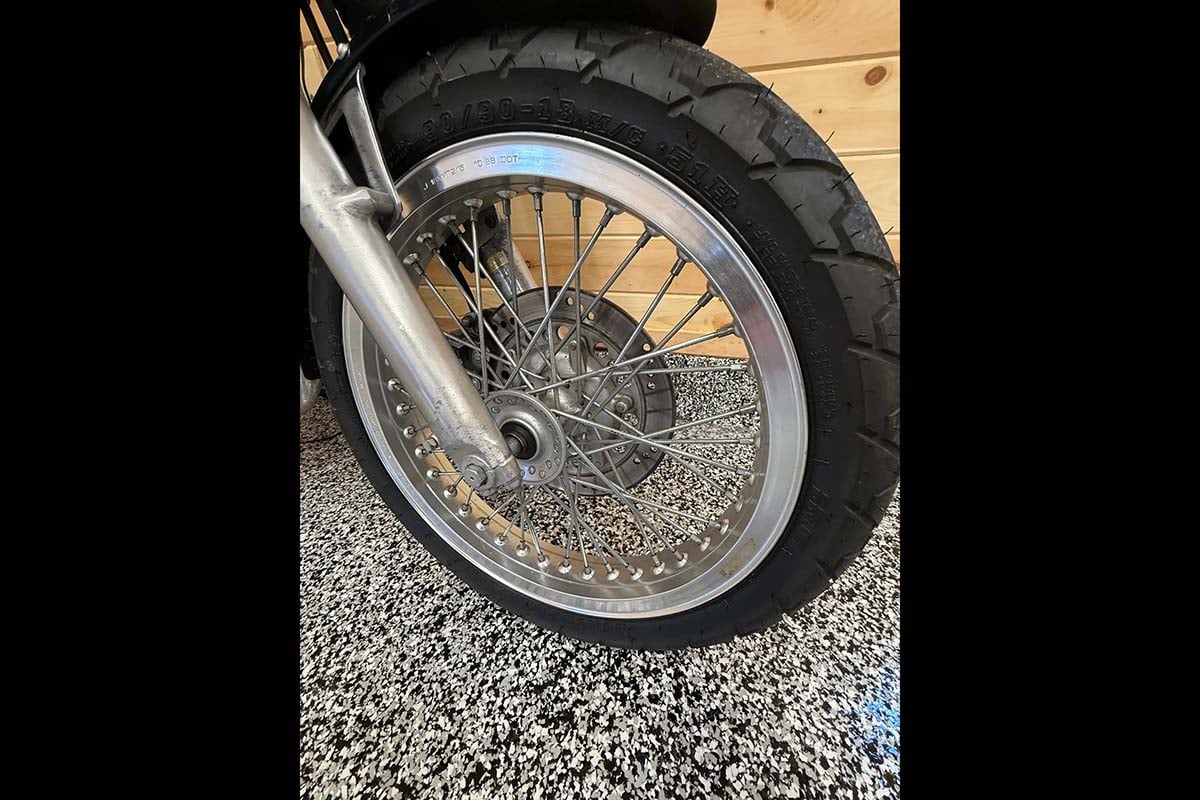 米国オンラインオークションに出品、落札された1989年式ホンダ「GB500 ツーリストトロフィー」