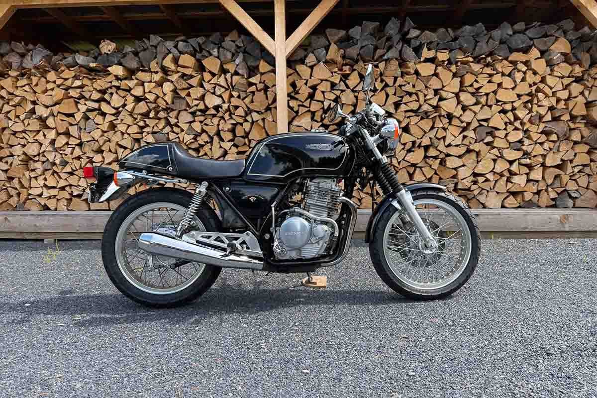米国オンラインオークションに出品、落札された1989年式ホンダ「GB500 ツーリストトロフィー」