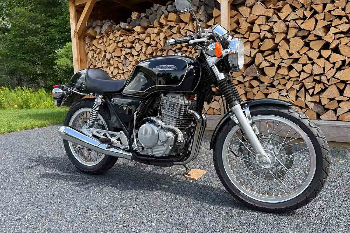 米国オンラインオークションに出品、落札された1989年式ホンダ「GB500 ツーリストトロフィー」