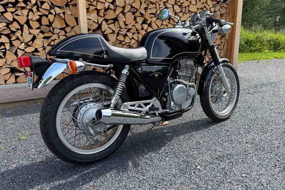 米国オンラインオークションに出品、落札された1989年式ホンダ「GB500 ツーリストトロフィー」