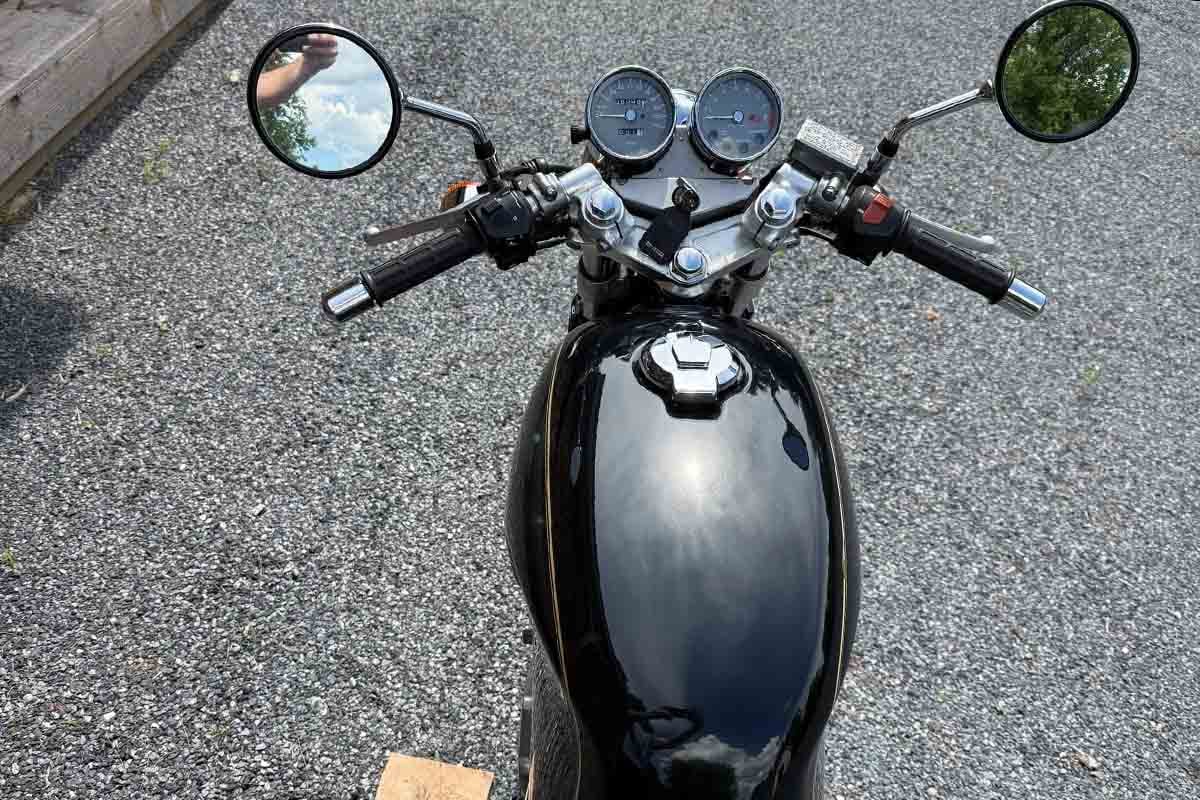 米国オンラインオークションに出品、落札された1989年式ホンダ「GB500 ツーリストトロフィー」