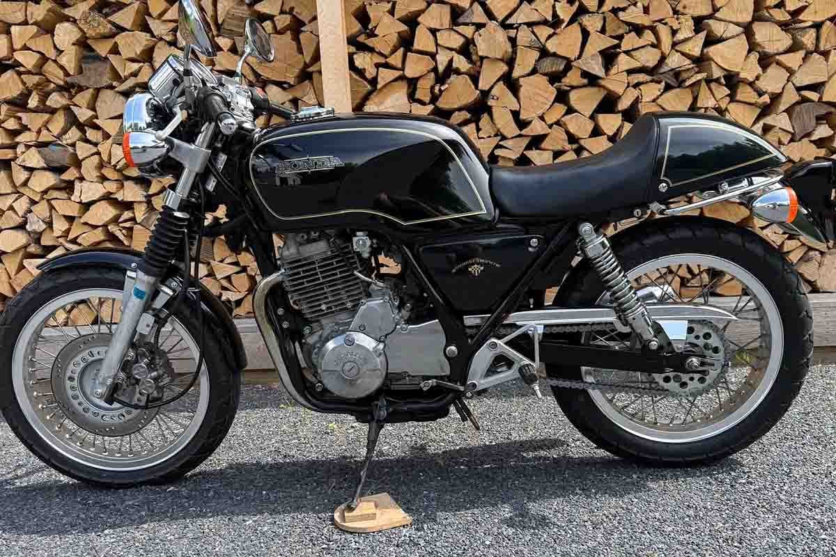 米国オンラインオークションに出品、落札された1989年式ホンダ「GB500 ツーリストトロフィー」