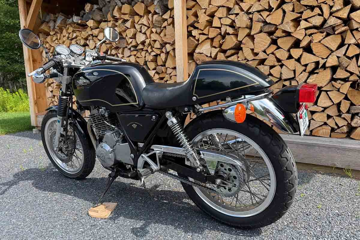 米国オンラインオークションに出品、落札された1989年式ホンダ「GB500 ツーリストトロフィー」