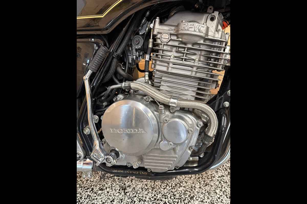 米国オンラインオークションに出品、落札された1989年式ホンダ「GB500 ツーリストトロフィー」