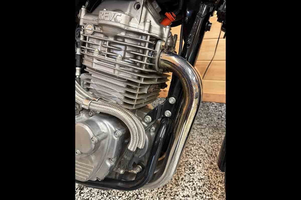 米国オンラインオークションに出品、落札された1989年式ホンダ「GB500 ツーリストトロフィー」