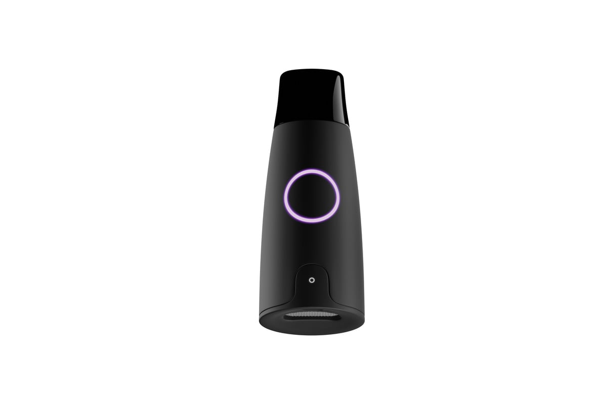 ルーメンの製品画像。約102×42×32mm、重さは約75g。