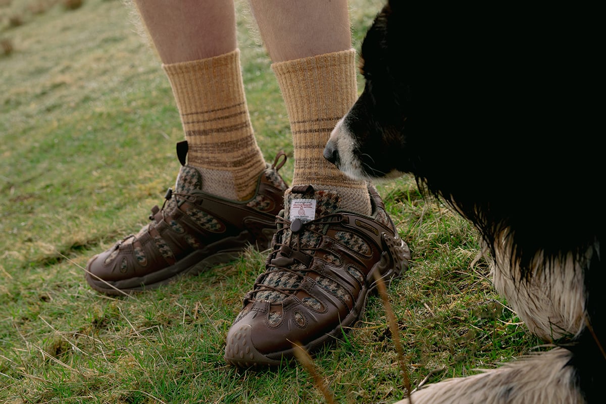 「MERRELL×HARRIS TWEED」コレクション