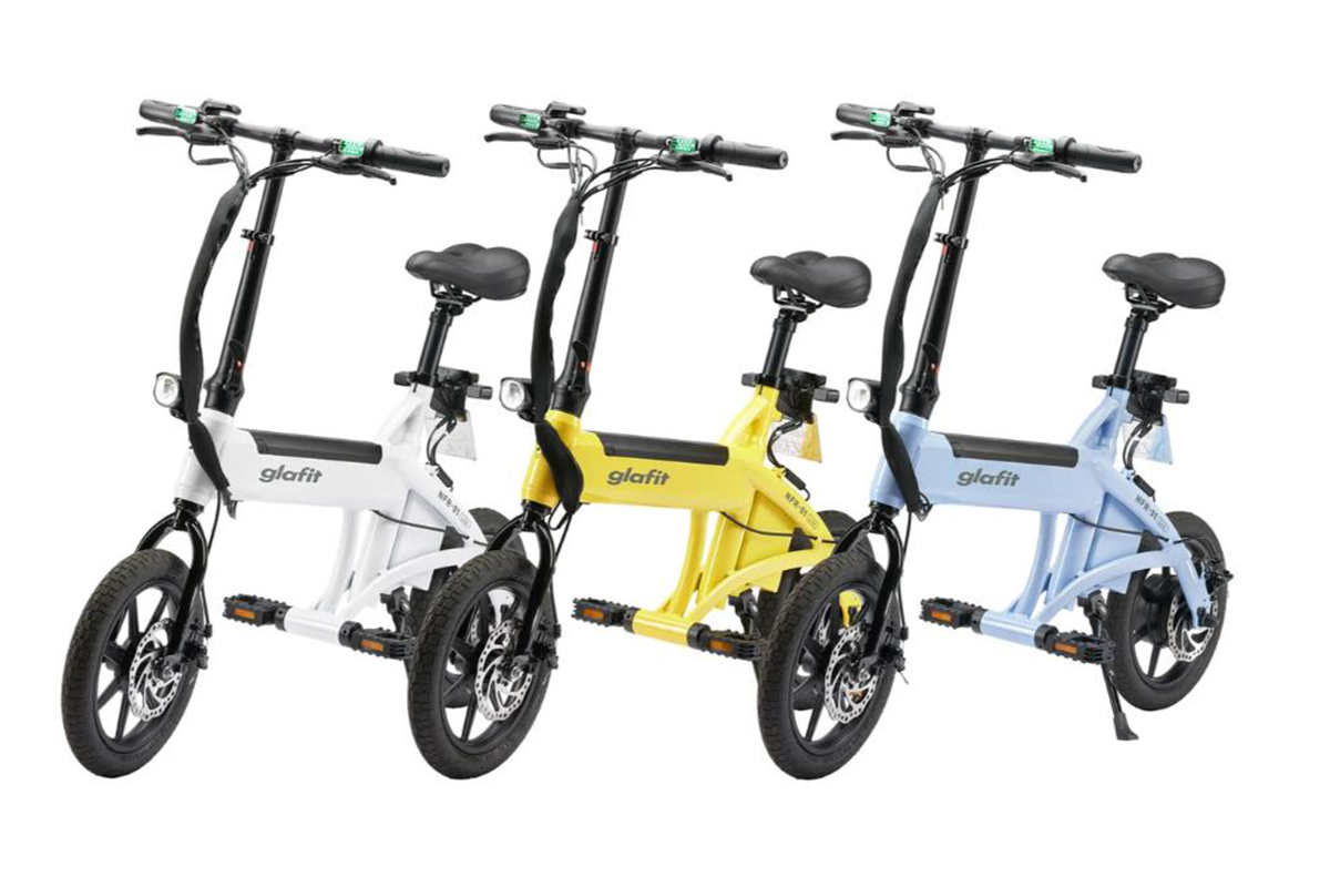 旧大社駅に導入された特定小型原付「NFR-01 Lite」