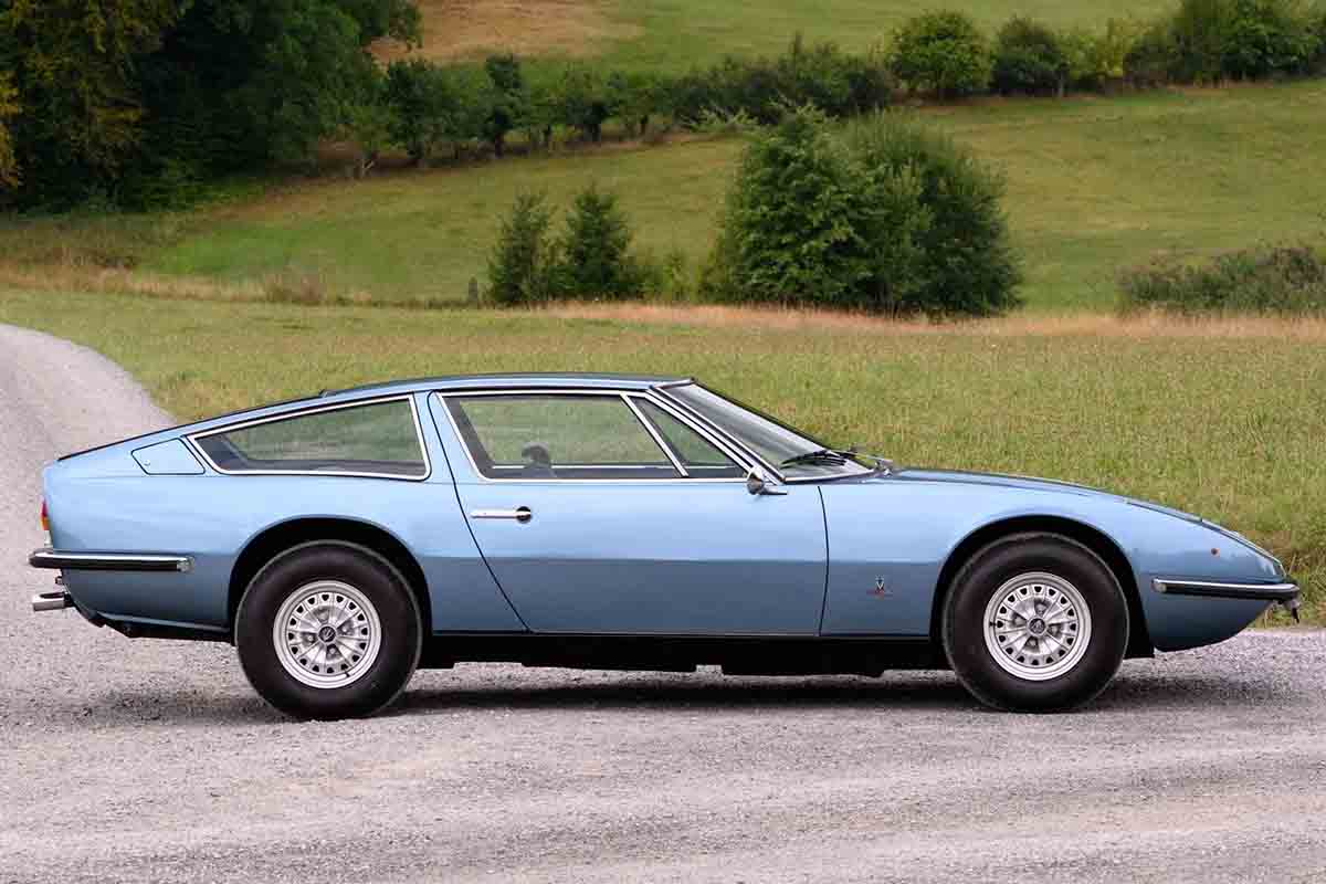 オークションに出品予定の1969年式マセラティ「インディ」(c)2026 BROAD ARROW Auctions