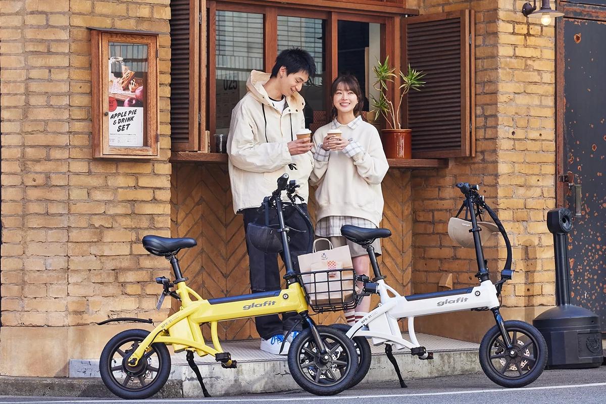 旧大社駅に導入された特定小型原付「NFR-01 Lite」