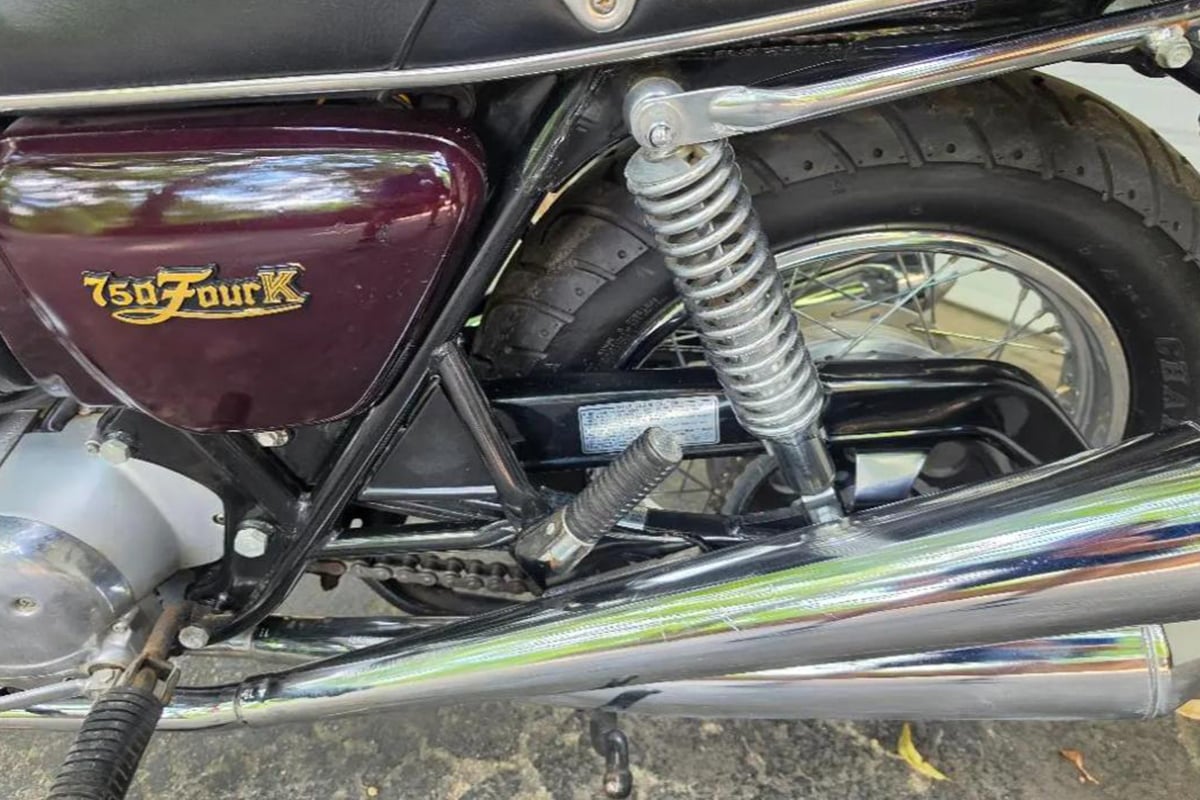 米国オンラインオークションに出品、落札された1977年式ホンダ「CB750K」