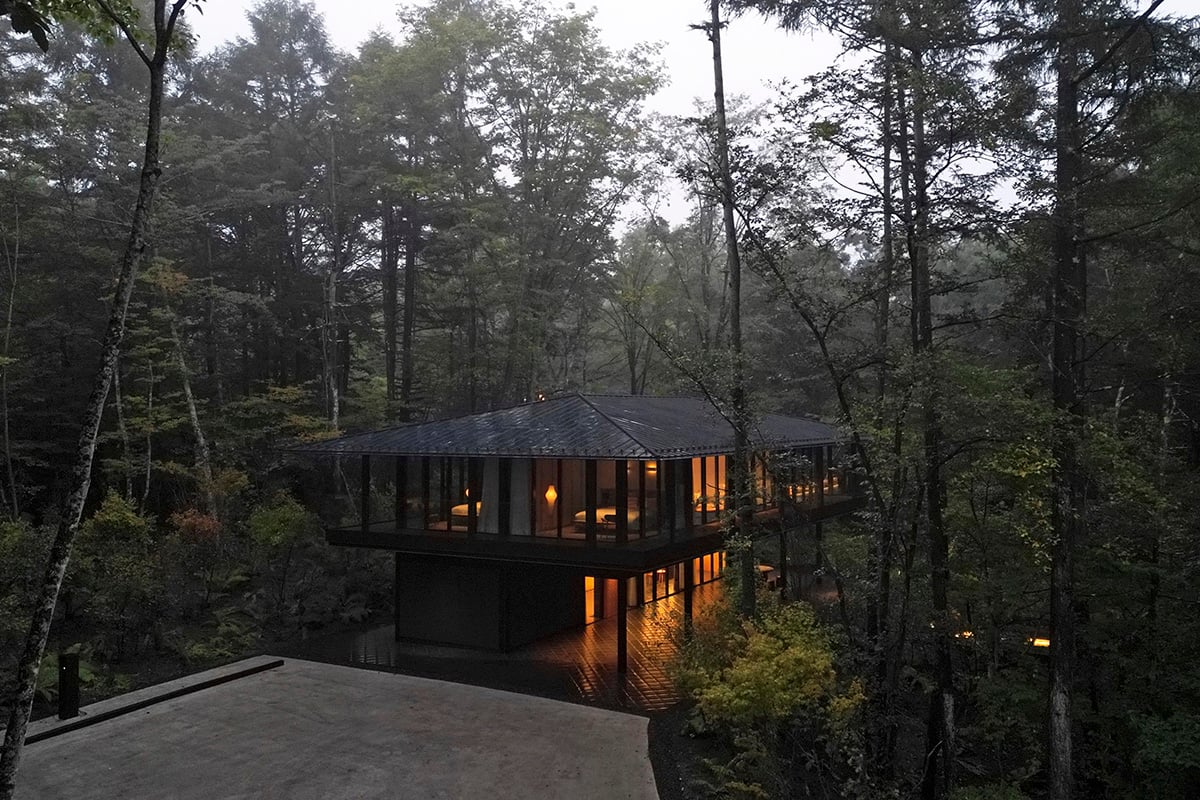 片山正通氏がデザインを手がけた「NOT A HOTEL KITAKARUIZAWA MASU」