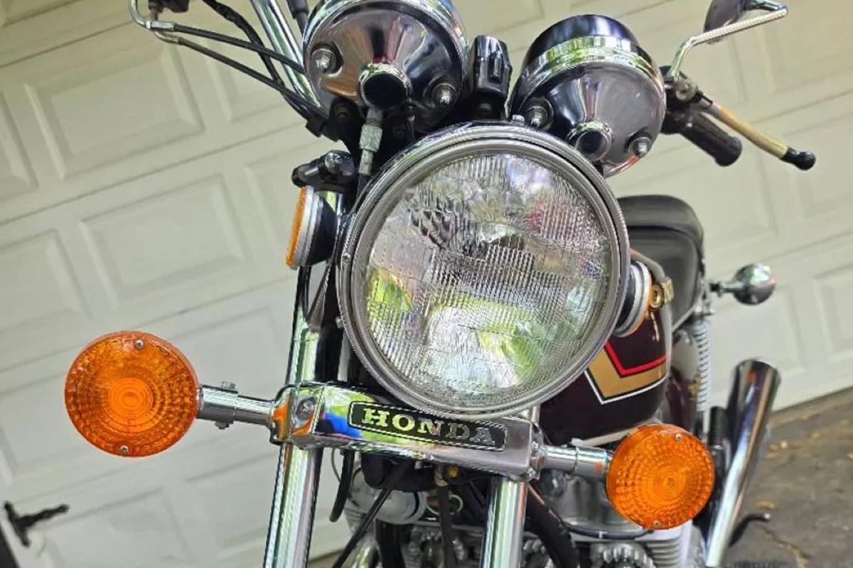 米国オンラインオークションに出品、落札された1977年式ホンダ「CB750K」