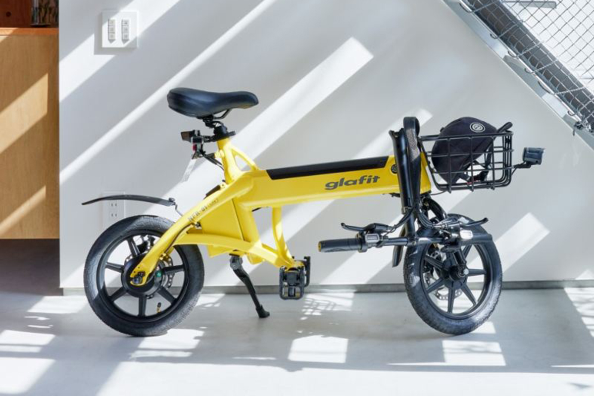 旧大社駅に導入された特定小型原付「NFR-01 Lite」