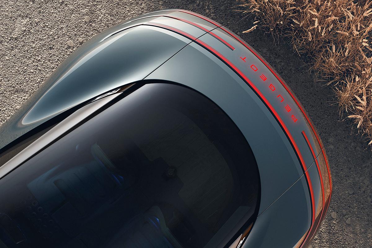 世界初公開されたプジョー新型「RCZヴィジョン」