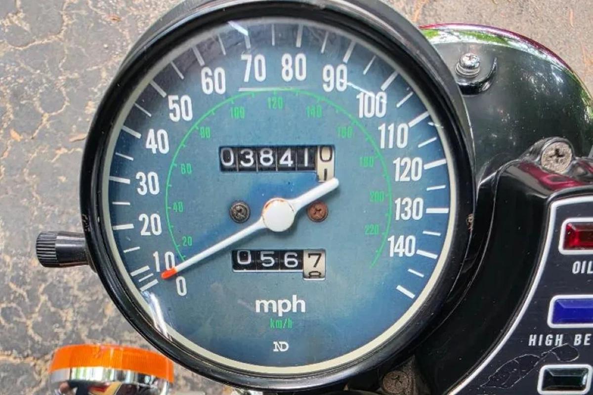 米国オンラインオークションに出品、落札された1977年式ホンダ「CB750K」