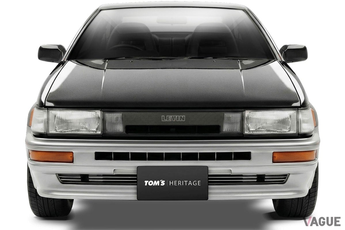 “TOM’S HERITAGE”のAE86「カローラ レビン」