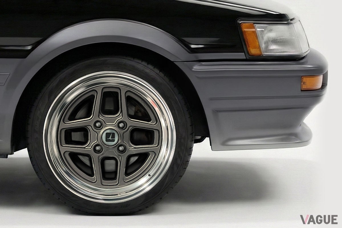 “TOM’S HERITAGE”のAE86「カローラ レビン」