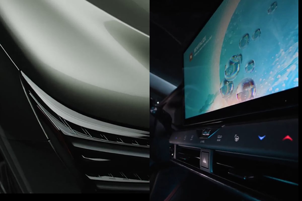 レクサス新型「NX」のティザー画像