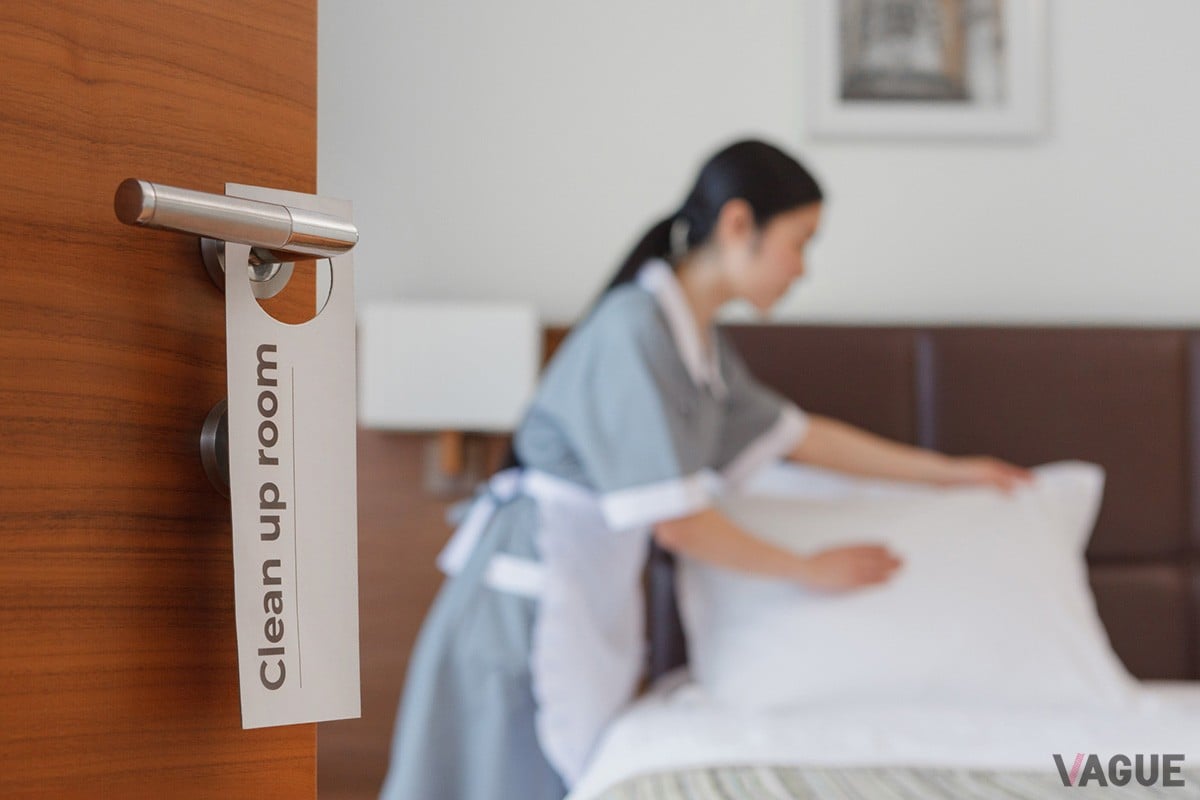 結局シーツとかは全部剥がしてしまうので、整える必要は特にないとのこと
